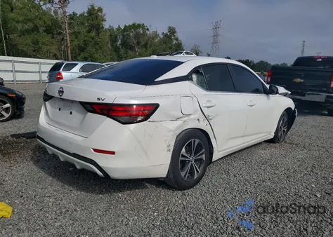 2022 Nissan Sentra Sv из США, поврежденный, VIN 3N1AB8CV1NY314616